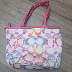 Coach Scribble Tote Bag